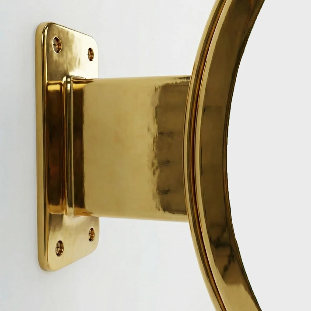 gold tabelanın flanşının detayı gösteren yakın çekim fotoğrafı